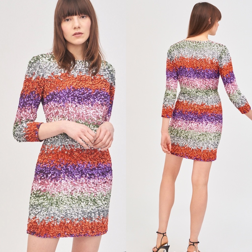 NWT Antik Batik Sophie Sequined Mini Dress